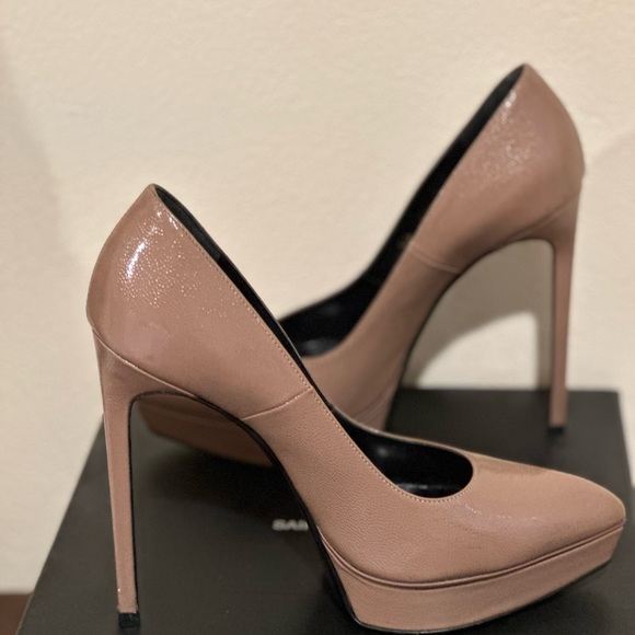 Saint Laurent nude heels, great condition, size 7 - Picture 3 of 7